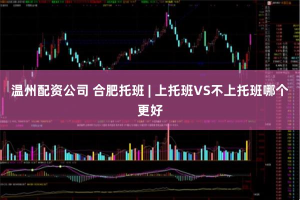 温州配资公司 合肥托班 | 上托班VS不上托班哪个更好